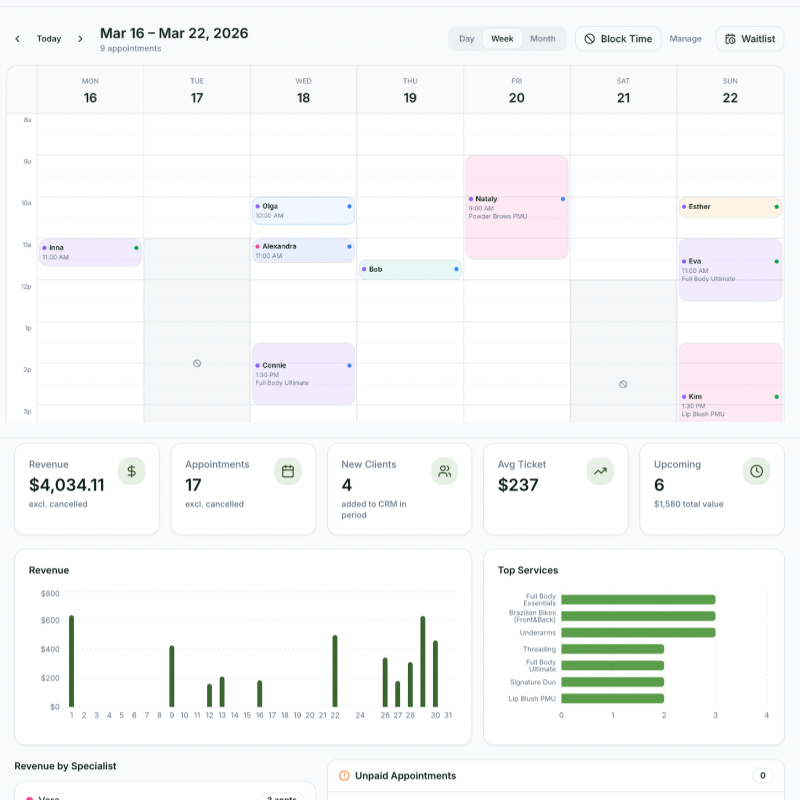 Beauty CRM
